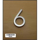 CHROME NUMBER 5CM NO.6